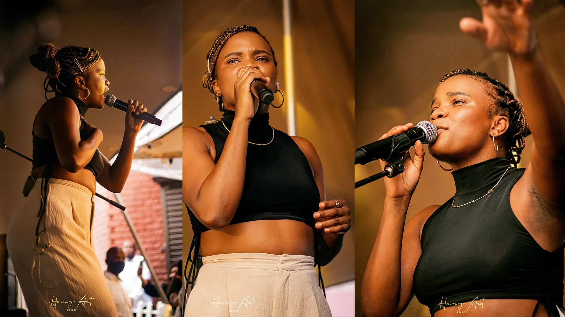Women vocalists performing live at Hang Awt